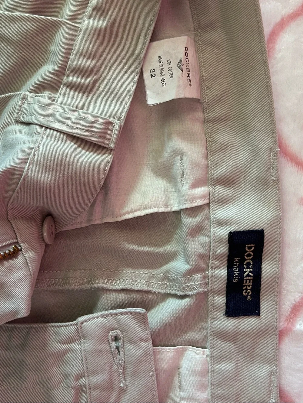 Dockers Men's Flat Front Shorts - Light Beige